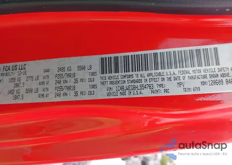 2017 Jeep Wrangler Unlimited Sahara 4X4 z USA, uszkodzony, nr VIN 1C4BJWEG8HL554783